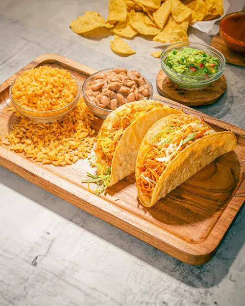 COMBO #1 Two Crunchy Tacos