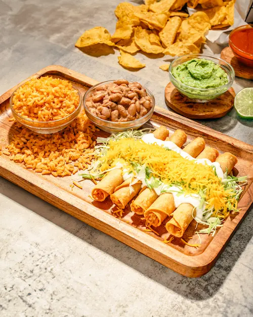 COMBO #2 Five Rolled Tacos