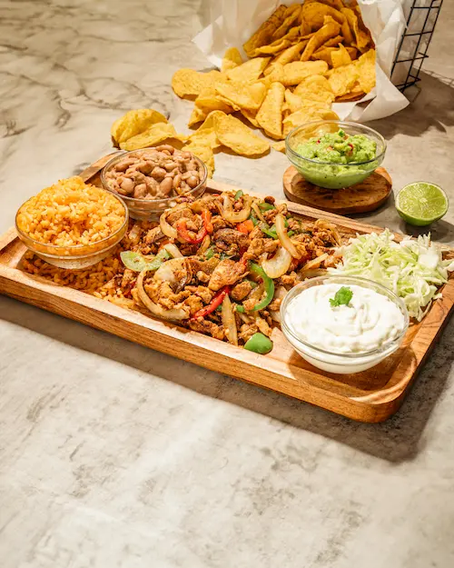 COMBO #8 Chicken Fajitas Plate